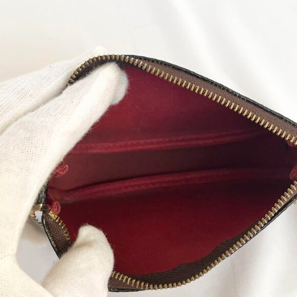 Louis Vuitton Vintage Damier Ebene Mini Pochette Bag - Picture 10 of 10